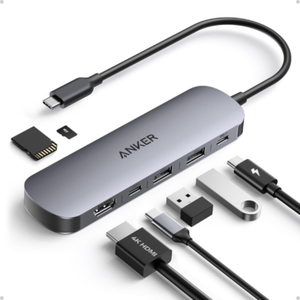 Anker USB-C Hub 7-in-1 Multi-Port USB Adapter For Laptops | A83D2HA1