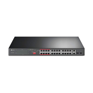 TP-Link TL-SL1226P 24-Port Fast Ethernet PoE+ Switch | TL-SL1226P