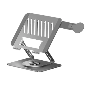 Porodo Foldable 360° Dual-Use Laptop Stand - Gray | PDLSM360DKGY