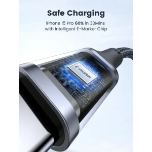 UGREEN USB-C to USB-C 100W 2M Braided Cable