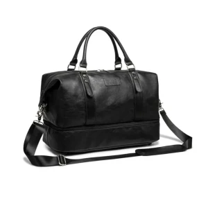 KINMAC Premium Leather Waterproof Gym Bag | KMC481