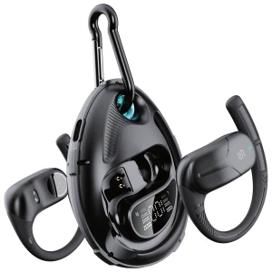Porodo Soundtec Octopus Open-Ear Wireless Earbuds - Black | PDSTLO07