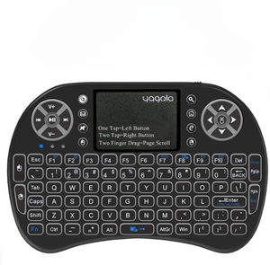 Backlit Mini Keyboard With Touchpad Mouse 2.4GHz For PC | Laptop | Smart TV | Android | TV Box