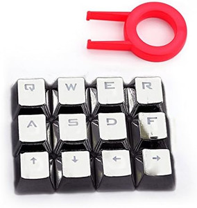 Redragon A103GR 12 Chrome Mechanical Keyboard Keycaps Grey | A103GR