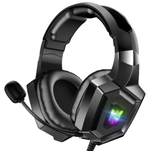 Onikuma Wired RGB Gaming Headset - Black | K8