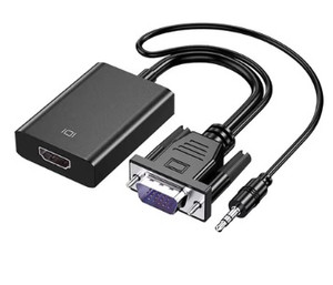 HDMI Female To Male VGA + Audio Converter | CV-0651