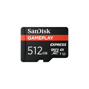 SanDisk GamePlay 512GB microSD Express Card for Nintendo Switch 2 | SDSQXFN-512G-AW6GN