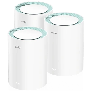 Cudy M1500 AX1500 Dual-Band Wi-Fi 6 Mesh System - 3-Pack | CUD-M1500-3PK
