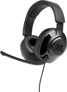 JBL Quantum 200 Wired Headset, Black | Quantum 200