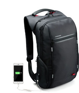 Kingsons 17.3" Laptop Backpack External USB Charge Computer Backpacks Anti-theft | KS3140W