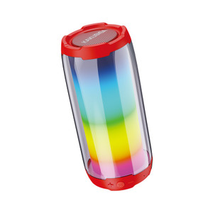 Kakusiga Colorful Glare Wireless Speaker, Red | KSC-611