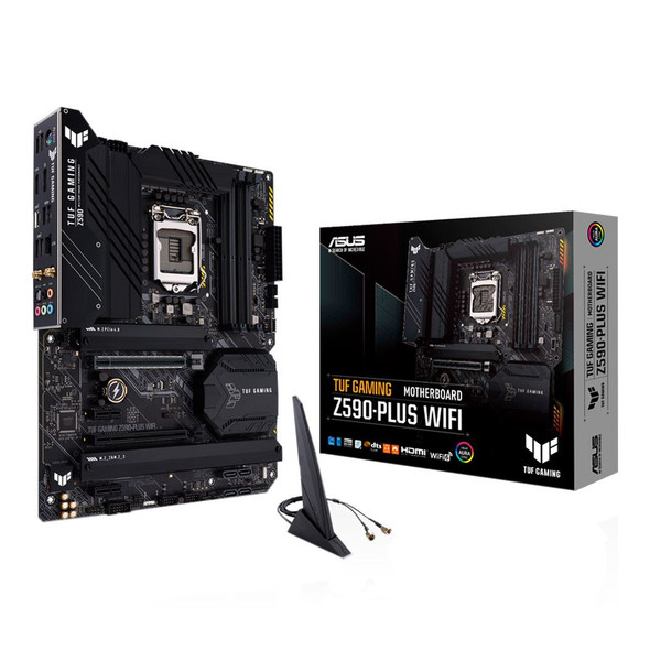 Asus Z590-PLUS TUF Gaming WiFi Intel LGA 1200 ATX Motherboard | TUFZ590-PLUS/WF