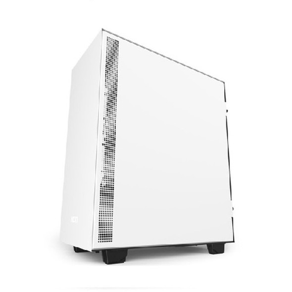 NZXT Case H510i Mid-Tower Matte White with Lighting and Fan Control | CA-H510I-W1
