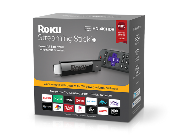 Roku Streaming Stick Streaming Device 4K/HDR/HD | 3810R