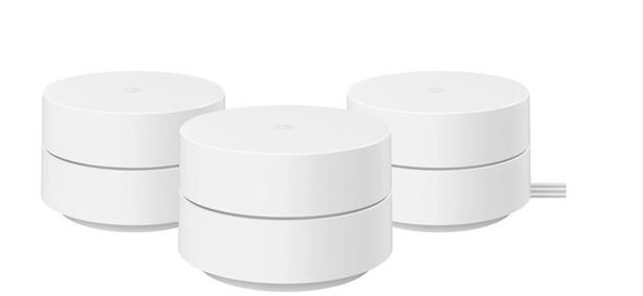 Google Wi-Fi System Mesh Router 3-Pack, White | GA02434-US