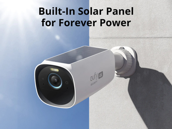 Eufy S330 4K Wireless eufyCam 3 Security Camera | T81603W1