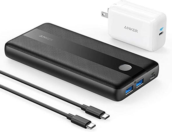 Anker A1284H11 Powercore III Elite 19200 60W Power Bank, Black | AN.A1284H11.BK