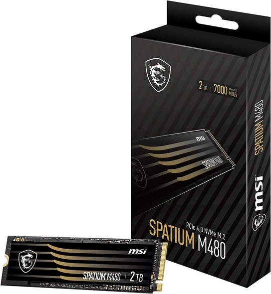 MSI SPATIUM M480 PCIe 4.0 NVMe M.2 2TB | M480