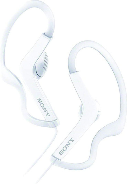 Sony Sport In-ear Headphones, White | MDR-AS210/W