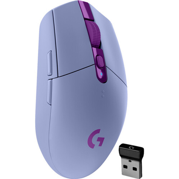 Logitech G305 Lightspeed Wireless Gaming Mouse, Lilac | 910-006020