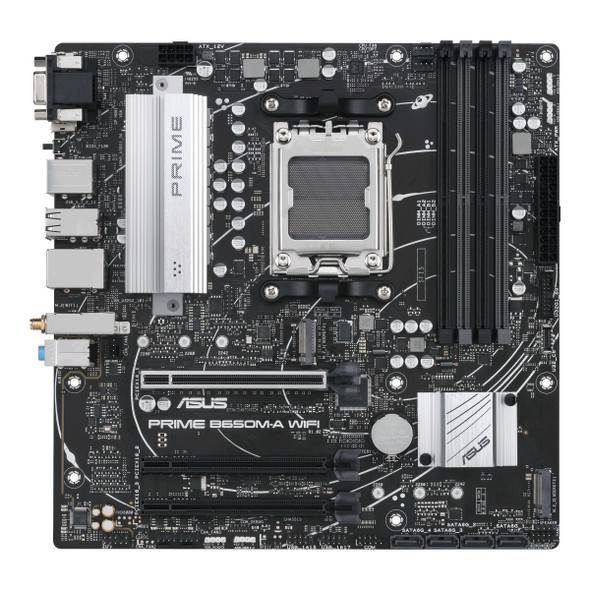 ASUS PRIME B650M-A WIFI-CSM AMD B650 Socket AM5 micro ATX Motherboard | 90MB1C10-M0EAY