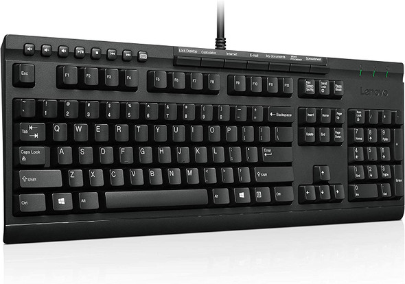 Lenovo 700 Multimedia USB Keyboard, Black | GY40T11715