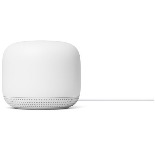 Nest Wifi - Mesh Router (AC2200) and 1 point with Google Assistant - 2 pack - Snow | GA00822-US