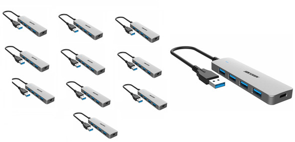 11-Pack Hikvision USB A to 4-in-1 Hub | HS-DS401