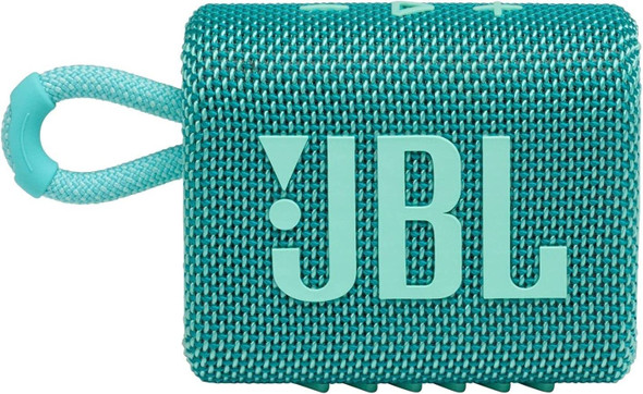 JBL GO 3 Portable Speaker, Teal | JBLGO3TEAL