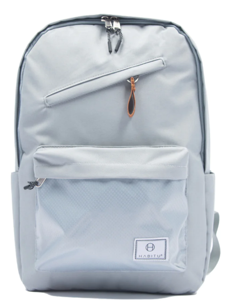 HABITU 15.6″ laptop BackPack  Gray+ Tablet |HBSGR