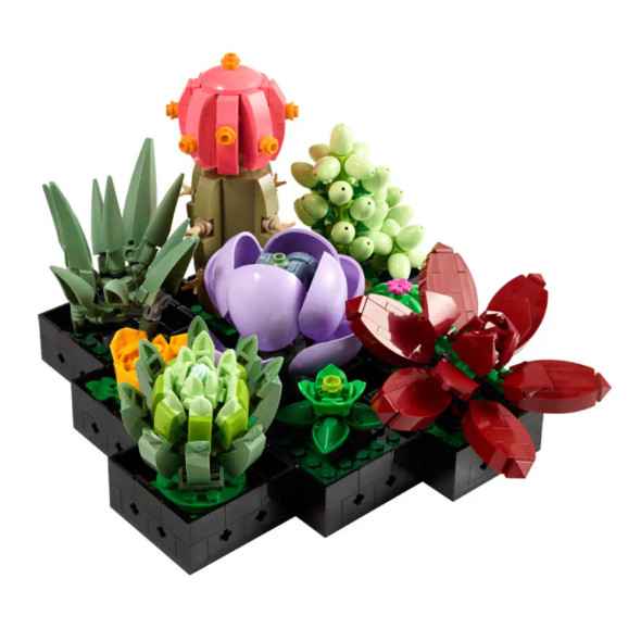 LEGO Icons Succulents 10309 Artificial Plants Set for Adults | 6385788