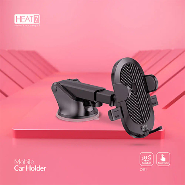 Heatz Car phone holder ,Black | ZH71