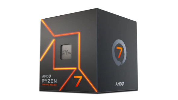 AMD Ryzen 7 7700 with Wraith Prism cooler 40MB 8C/16T | 100000592BOX