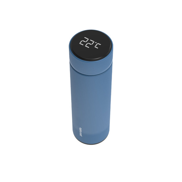 Porodo Smart Water Bottle, blue | PD-TMPBTV2-BU