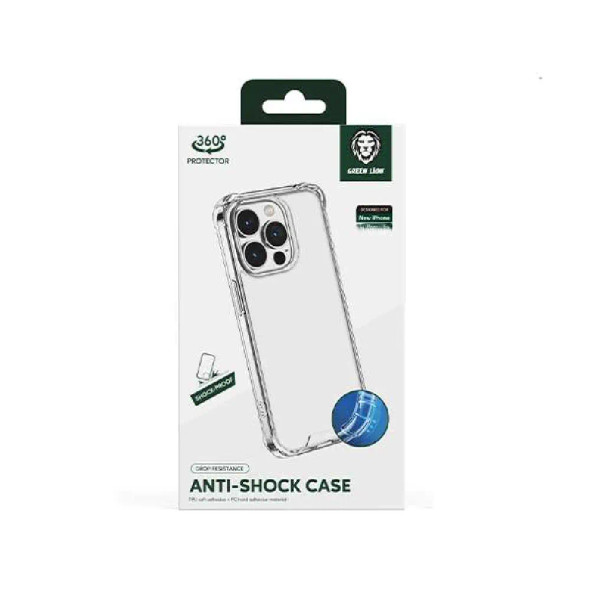 GREEN Lion Anti-Shock 360, iPhone 13Pro (6.1"), Clear | GNI13PSHPCL