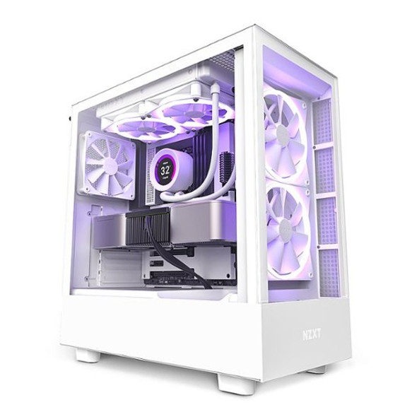 NZXT H5 Elite Premium Mid-tower White Case | CC-H51EW-01