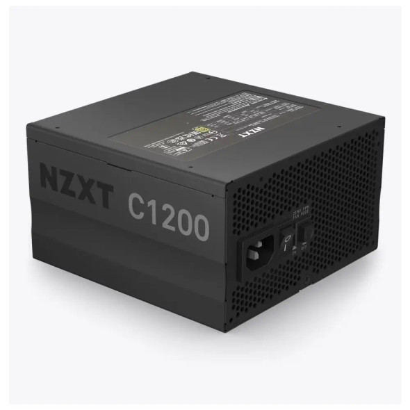 NZXT C1200 Gold 1200W Gold Fully-Modular ATX 3.0 PSU | PA-2G1BB-UK