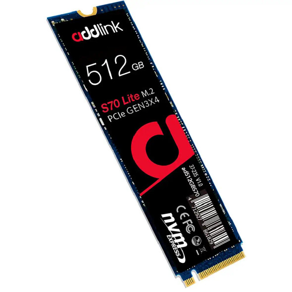 Addlink S70 Lite Gen3 NVMe SSD 512GB | ad512GBS70LTM2P
