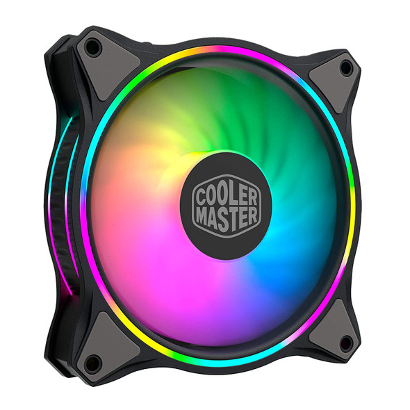 Cooler Master MasterFan MF140 Halo Duo-Ring ARGB 14CM Case Fan | MFL-B4DN-15NPA-R1
