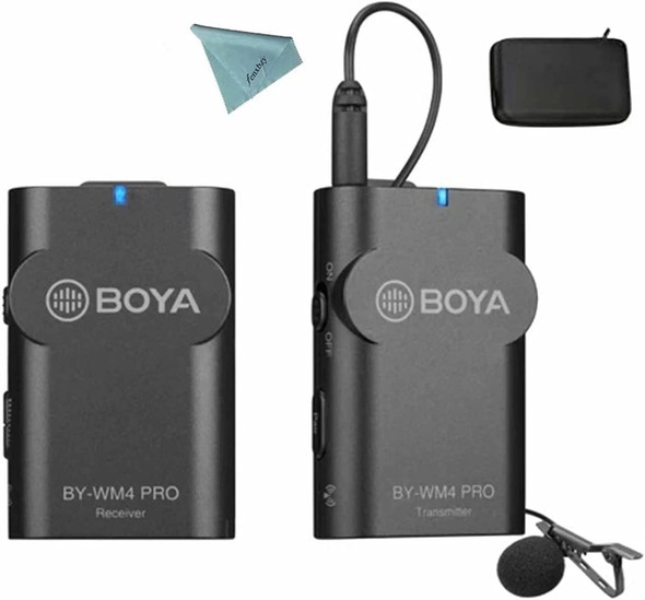 Boya BY-WM4 PRO-K2 Dual-Channel Digital Wireless Microphone | BY-WM4