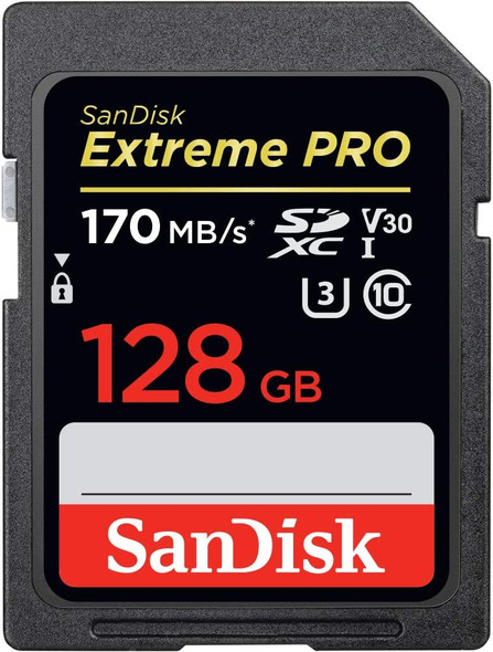 SanDisk 128GB Extreme Pro SD Card | ‎SDSDXXU-128G-GN4IN