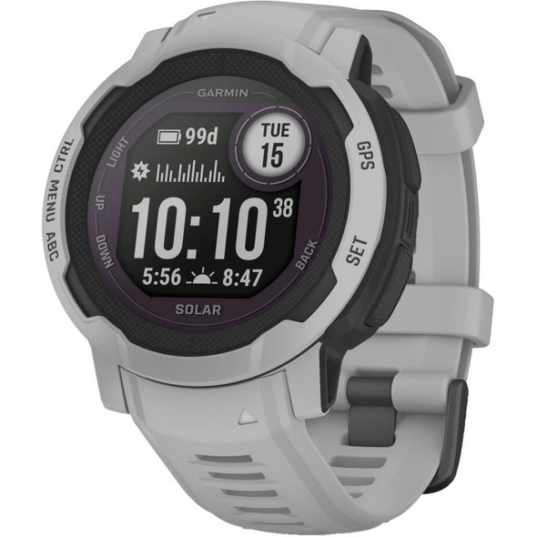 Garmin Instinct 2 Solar Smart watch, Mist Grey | 010-02627-01