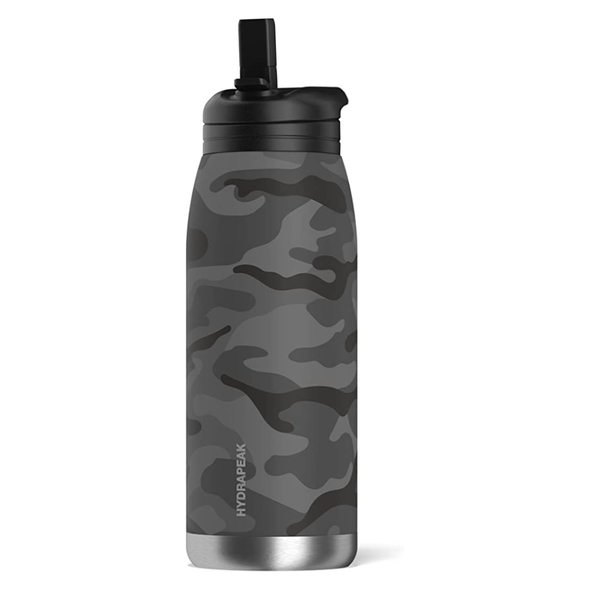 HydraPeak HP MINI20 Water Bottle, Black Camo