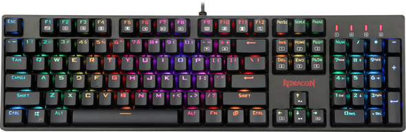 Redragon K582 SURARA RGB LED Backlit Wired Mechanical Gaming Keyboard | K582RGB