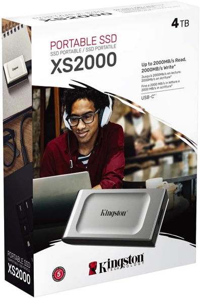 Kingston 4TB External SSD | SXS2000/4000G