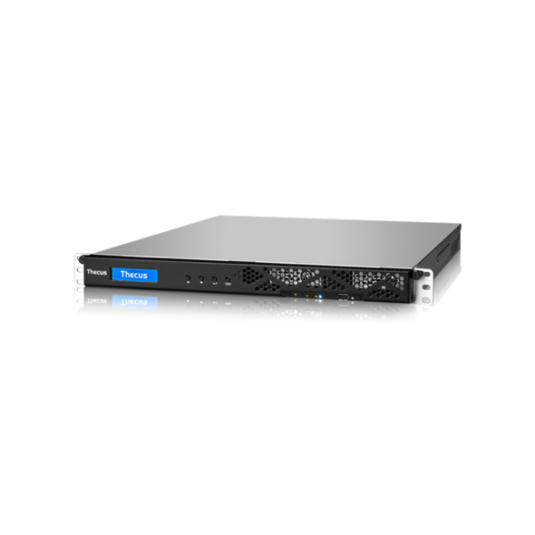 Thecus Storage N4820U-R 1U Rackmount NAS: Intel Celeron N3450 Quad Core Processor,4 GB DDR3 | N4820U-R