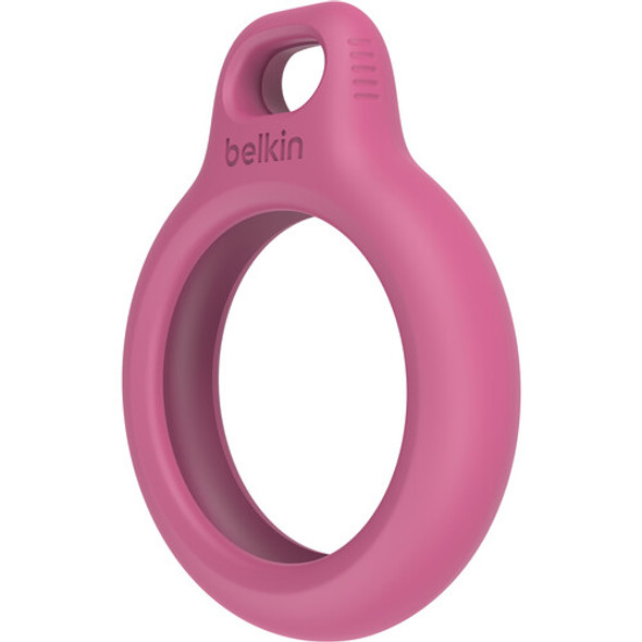 Belkin Secure Holder With Key Ring For Airtag, Pink | F8W973btPNK