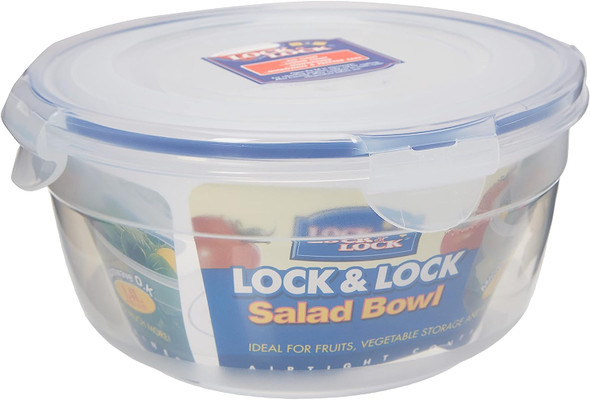 LocknLock 850ml Round Salad Bowl | HSM944