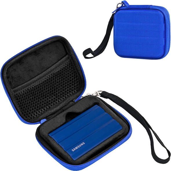 ProCase Carrying Case for Samsung T7 Shield External SSD, Blue | ‎PC-08363836