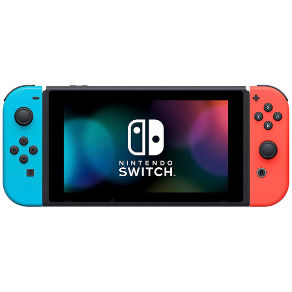 Nintendo Switch - OLED model with Neon Red and Neon Blue Joy